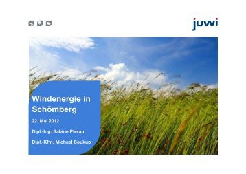 Firma juwi Wind GmbH - Neuenbürg