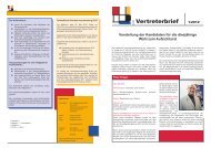 Vertreterbrief 1-2012 1 - Wohnungsbaugenossenschaft Neues Berlin