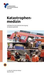 Katastrophenmedizin - Bundesamt für Bevölkerungsschutz und ...