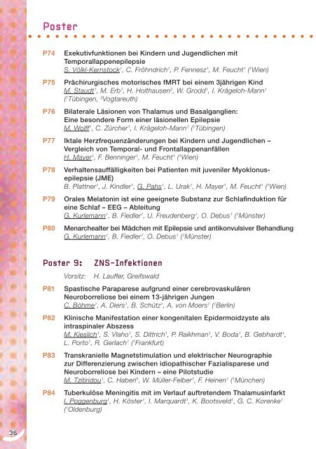 PDF-Datei - 33. Jahrestagung der Gesellschaft für Neuropädiatrie