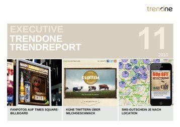 TrendONE - Trendreport 11-2010