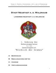 “Nördlich der Gramau” - Neustadt a.d. Waldnaab