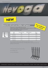 Product-Information No. 3 - Nevoga