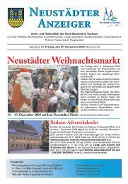 Neustädter Anzeiger Neustädter Anzeiger - Neustadt in Sachsen