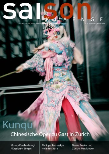 Kunqu - Jecklin & Co. AG