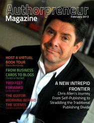 Authorpreneur Magazine - Issue 1
