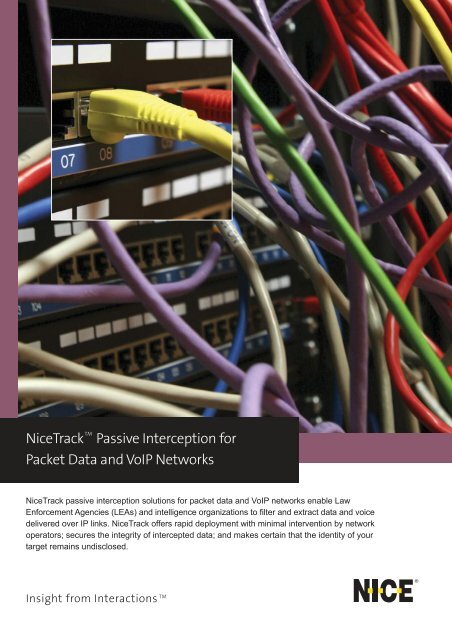 Nice Ips NiceTrack IP Interception - NICE Systems