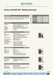 Perfect 56 EI30 VKF Multifunktionstür - JELD-WEN Schweiz AG