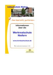 Werkrealschule Niefern