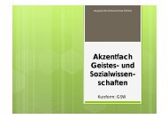 Akzentfach Geistes- und Sozialwissen- schaften - Kantonsschule ...