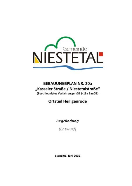 PDF (2 MB) - Gemeinde Niestetal