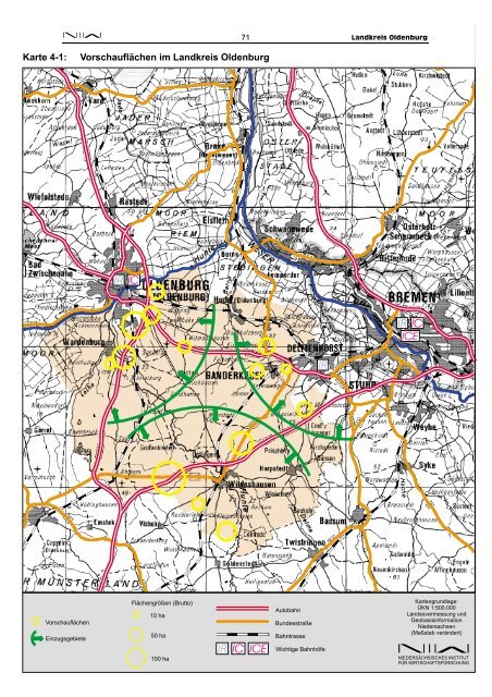 Gewerbeflächenentwicklungskonzept für den Landkreis ... - NIW