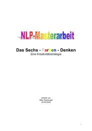 Das Sechs - Farben - Denken - NLP-Ausbildungsinstitut Kassel