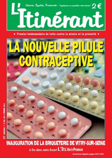 LA NOUVELLE PILULE CONTRACEPTIVE