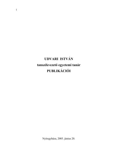 UDVARI ISTVÃN - Byzantinohungarica - GÃ¶rÃ¶g Katolikus Ã–rÃ¶ksÃ©g