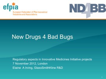 New Drugs 4 Bad Bugs
