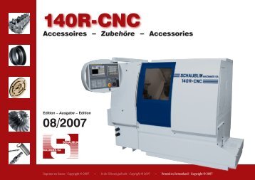 140R-CNC - Schaublin Machines SA