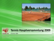 Tennis HV 2008 - MTV Urberach
