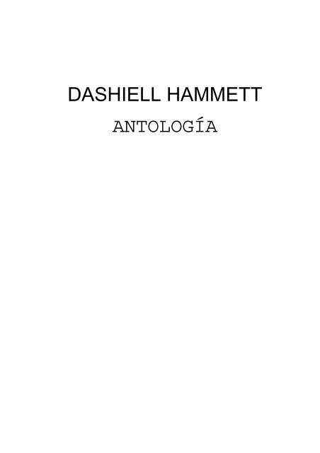 DASHIELL_HAMMETT