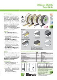 illbruck ME500 TwinAktiv - Plaschna & Co. GmbH & Co. KG