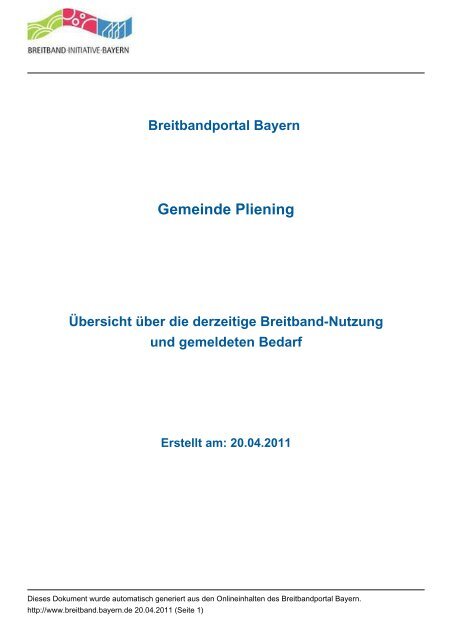 Gemeinde Pliening