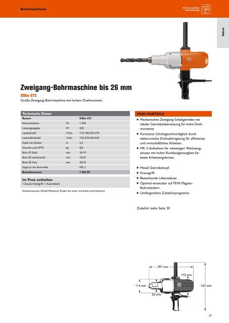 FEIN Hauptkatalog 2012/2013 - C. & E. FEIN GmbH