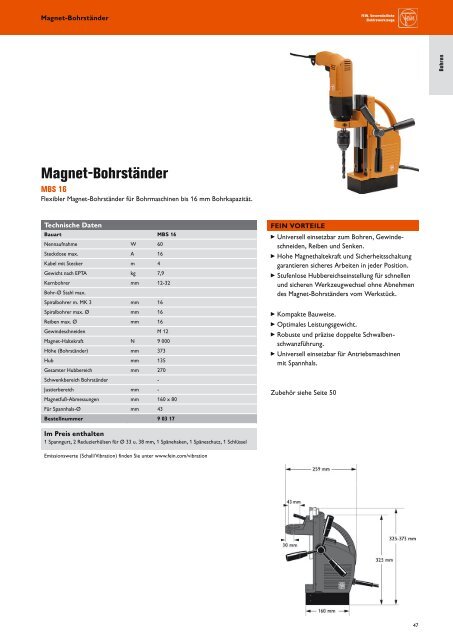 FEIN Hauptkatalog 2012/2013 - C. & E. FEIN GmbH