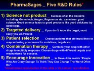 5 Drug Discovery Rules
