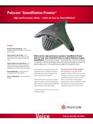 Polycom SoundStation Premier Datasheet