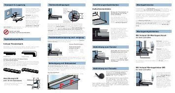 Transport & Lagerung Montagehinweise ... - Helopal
