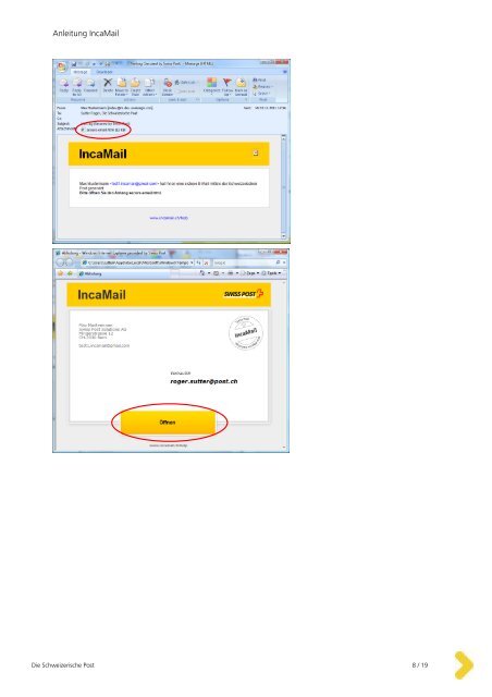 IncaMail - Die Schweizerische Post