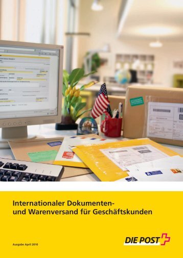 Internationaler Dokumenten-und Warenversand für Geschäftskunden