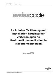 Richtlinien für Planung und Installation hausinterner ... - Kfn-ag