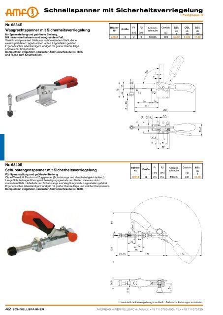 schnellspanner manuell & pneumatisch - ppw Handel GmbH