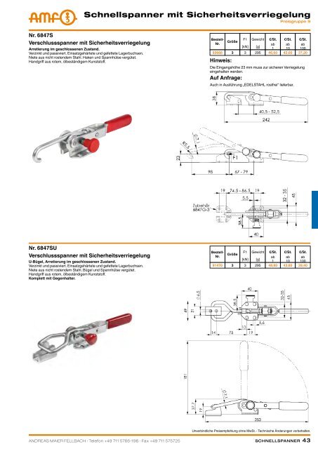 schnellspanner manuell & pneumatisch - ppw Handel GmbH