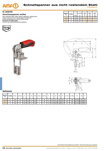 schnellspanner manuell & pneumatisch - ppw Handel GmbH