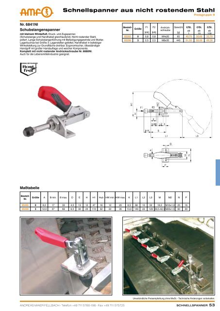 schnellspanner manuell & pneumatisch - ppw Handel GmbH