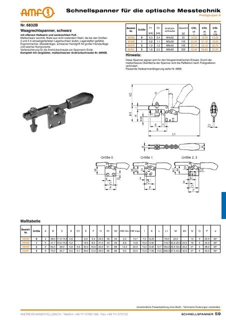 schnellspanner manuell & pneumatisch - ppw Handel GmbH