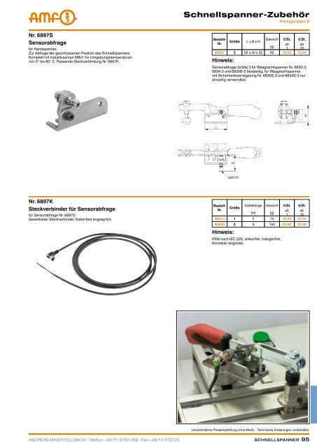 schnellspanner manuell & pneumatisch - ppw Handel GmbH