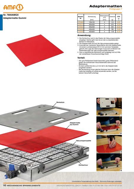 MECHANISCHE SPANNELEMENTE - ppw Handel GmbH