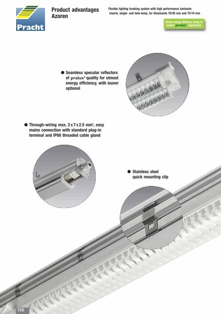 Batten luminaires - Pracht