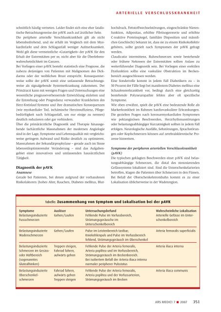 Arterielle Verschlusskrankheit.pdf - Prof. Dr. med. Rafael Adam