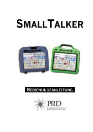 SmallTalker - Handbuch - Prentke Romich GmbH