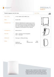 Hent informations side her (PDF) - Pressalit A/S