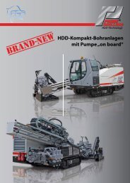 HDD-Kompakt-Bohranlagen mit Pumpe âon  boardâ -  Prime Drilling ...