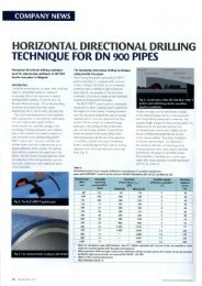 HORIZONTAL DIRECTIONAL DRILLING - Prime Drilling GmbH