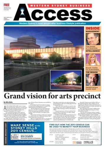 vision for arts precinct Grand