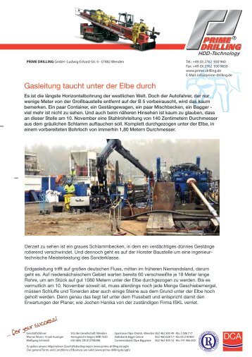 als PDF herunterladen. - Prime Drilling GmbH