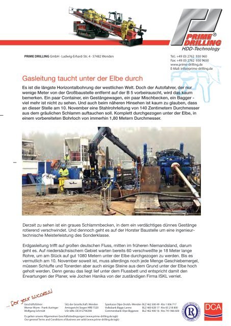 als PDF herunterladen. - Prime Drilling GmbH
