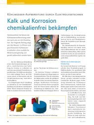 Kalk und Korrosion chemikalienfrei bekämpfen - Proaqua Mainz
